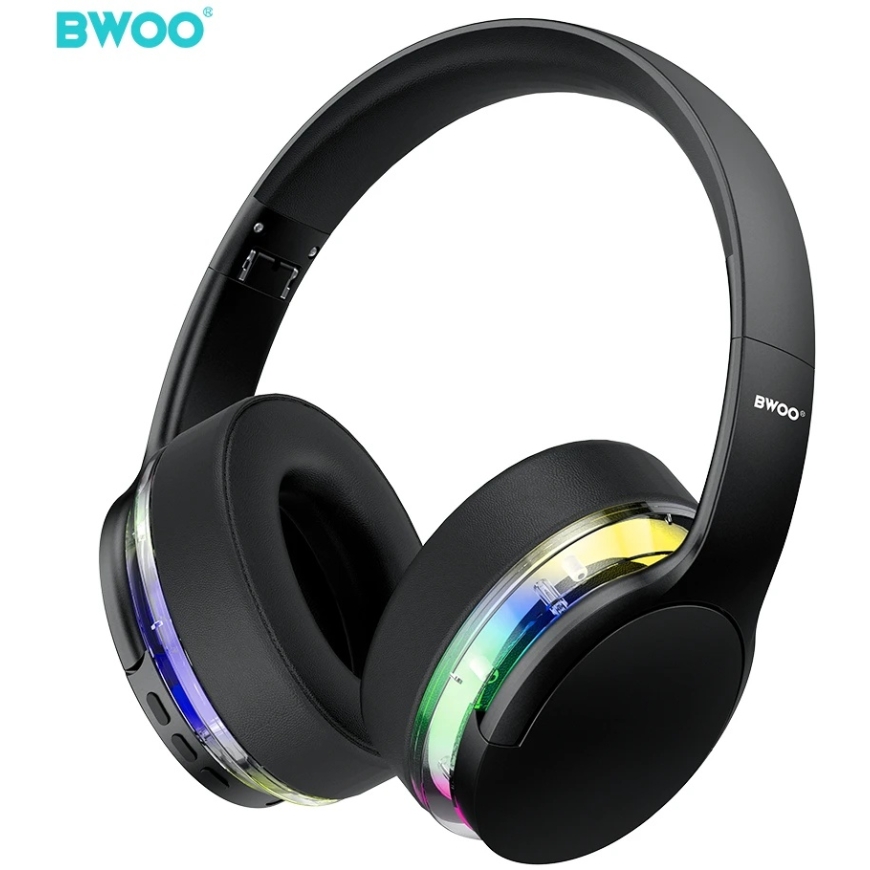 Bluetooth наушники Bwoo Premium (BW587) черные – 3