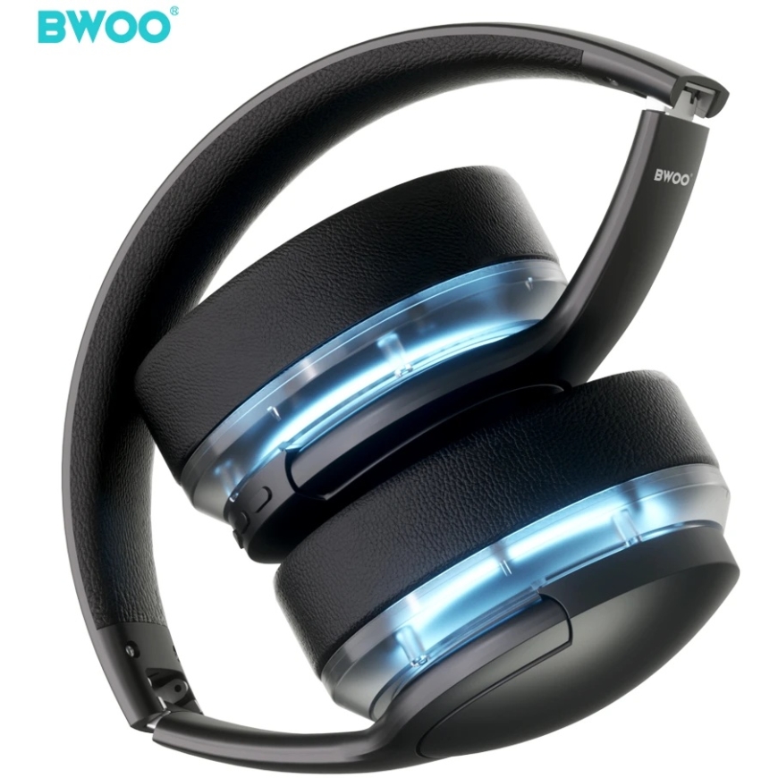 Bluetooth наушники Bwoo Premium (BW587) черные – 5
