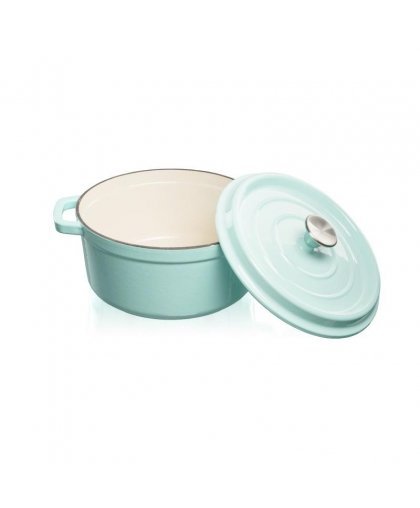 Grandfeu light blue pot, 4.7l with lid – 3