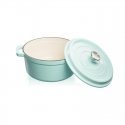 Grandfeu light blue pot, 4.7l with lid