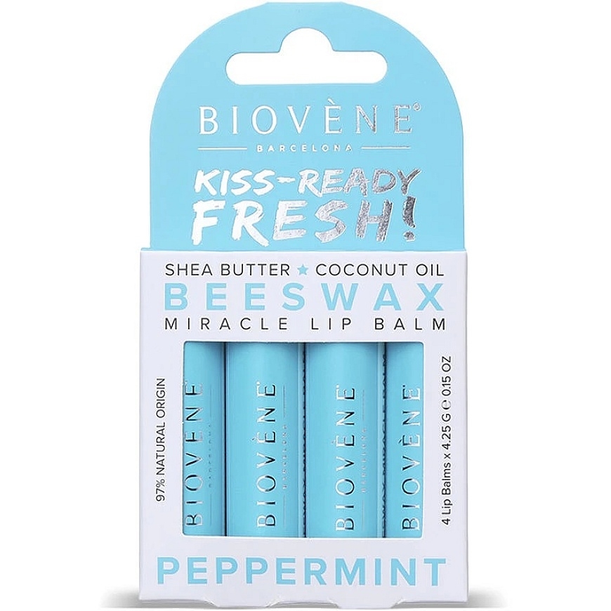 Biovene Kiss-Ready Fresh! Bišu vasku piparmētru