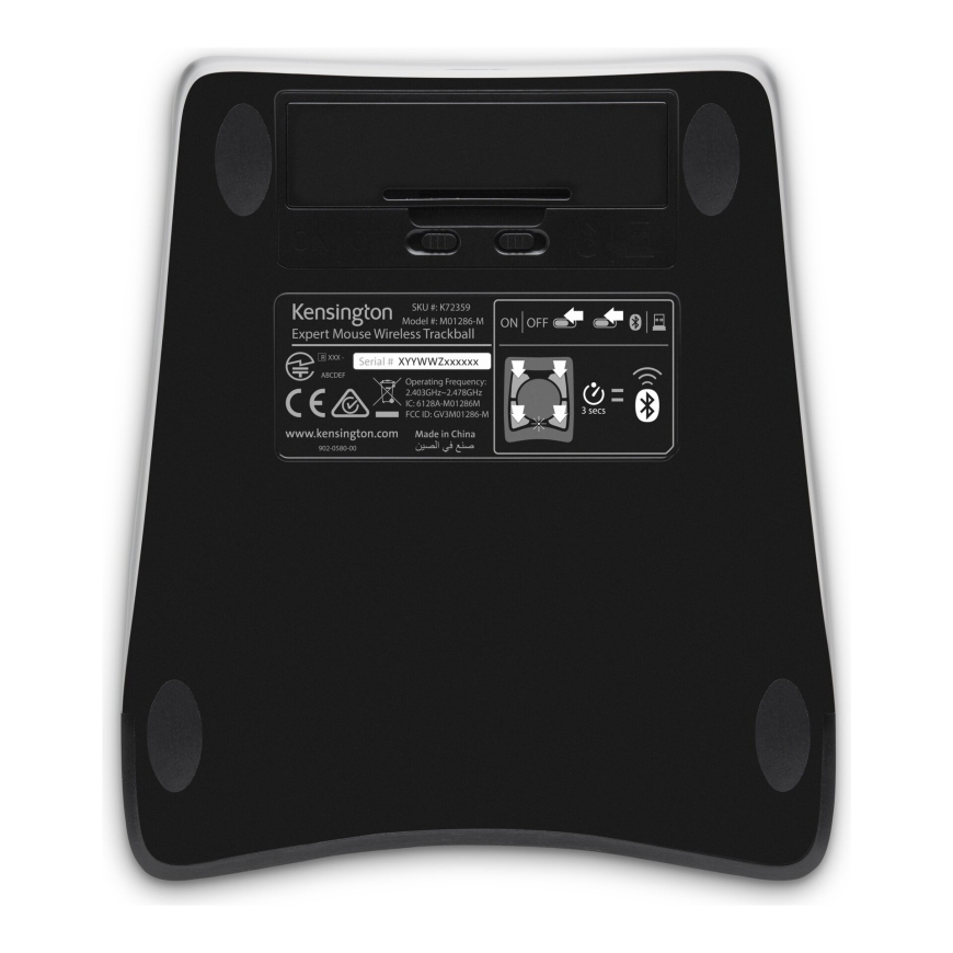 Kensington Langaton Expert Mouse -pallohiiri – 2