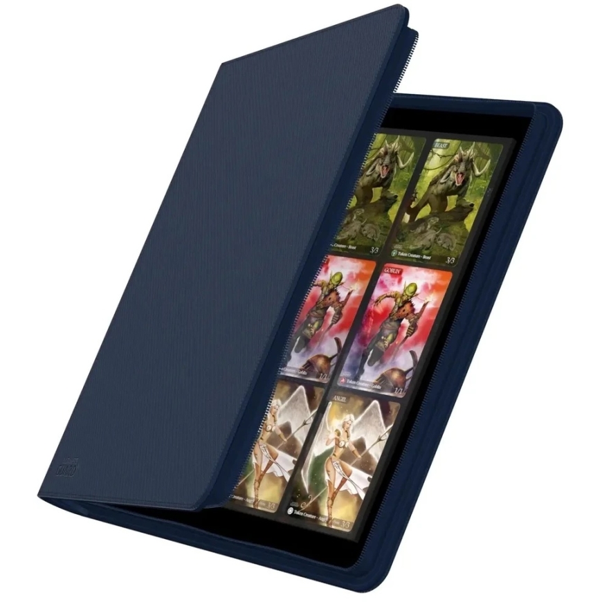 Ultimate Guard Zipfolio 480 24-Pocket Xenoskin - Mėlyna – 3