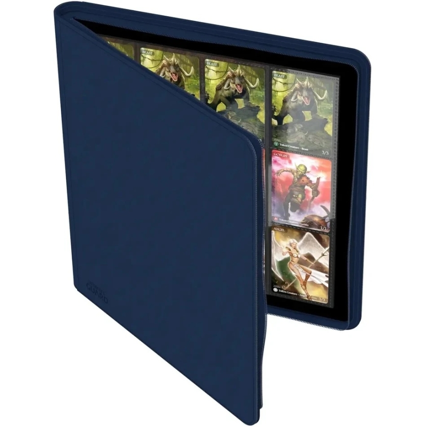 Ultimate Guard Zipfolio 480 24-Pocket Xenoskin - Blue – 4