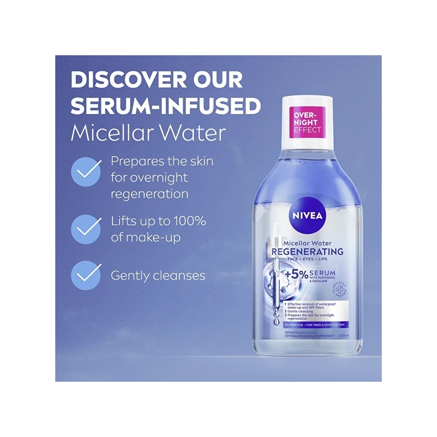 Nivea Regenerējošs Micelārais Ūdens 400 ml