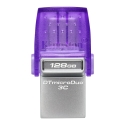 Kingston Technology DataTraveler 128GB microDuo 3C 200MB/s dual USB-A + USB-C Kingston Technology DataTraveler 128GB microDuo 3C 200MB/s dual USB-A + USB-C