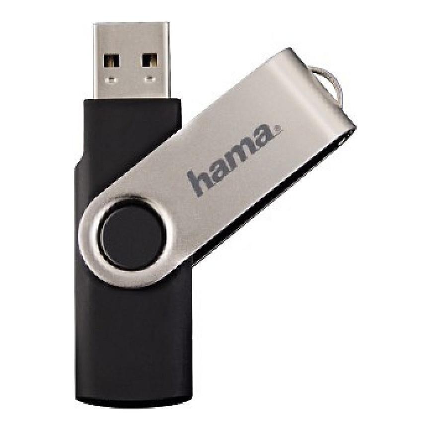 Hama 8GB Rotate USB flash drive USB Type-A 2.0 Black, Silver – 4