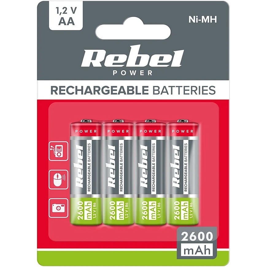 Rebel Electro REBEL AA baterija, 2600