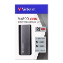 Verbatim Vx500 External SSD USB 3.1 Gen 2 120GB Verbatim Vx500 External SSD USB 3.1 Gen 2 120GB