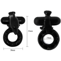 BAILE penis ring with vibrating clitoral stimulator BAILE penis ring with vibrating clitoral stimulator