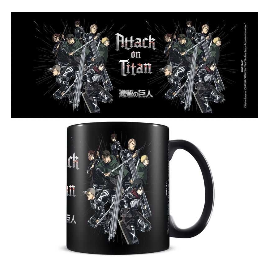 Pyramid Attack On Titan mug 315ml
