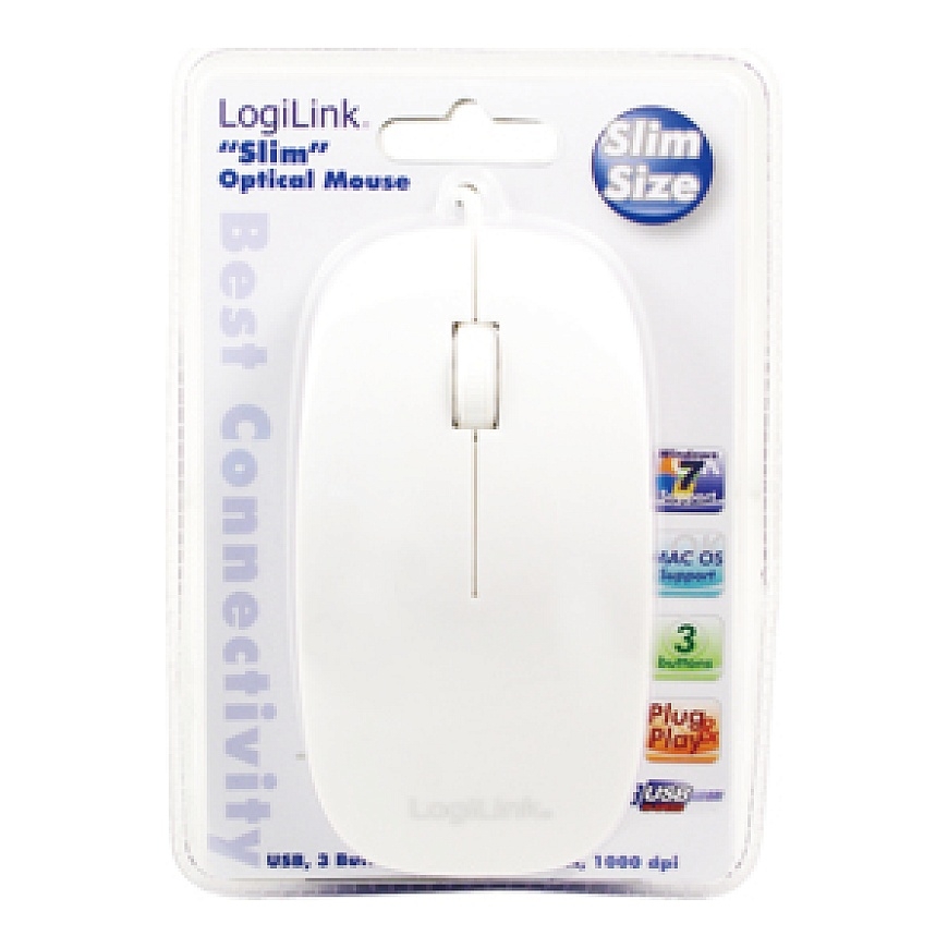 LogiLink ID0062 mouse USB Type-A Optical 1000 DPI – 2