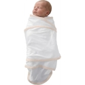BEABA MEDVILNIS VYSTYMO KOKONAS MIRACLE, White/Beige BEABA MEDVILNIS VYSTYMO KOKONAS MIRACLE, White/Beige