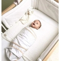 BEABA MEDVILNINIS VYSTYMO KOKONAS MIRACLE, Baltas/BEIGE