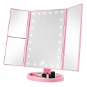 Lean LED Cosmetic Mirror Pink Lean LED Cosmetic Mirror Pink