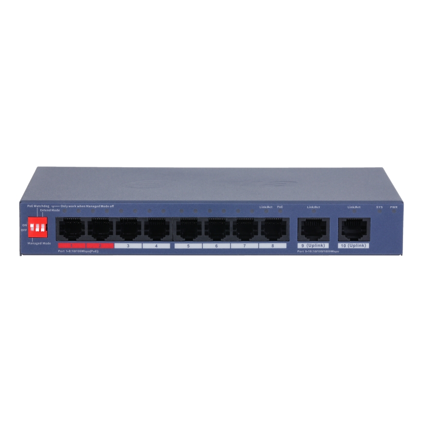 POE Switch CS4010-8ET2GT-110 8 Ports DAHUA – 2
