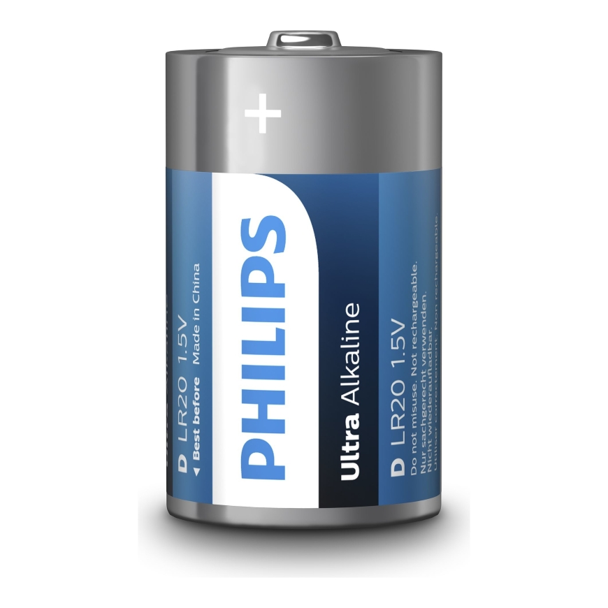 Philips Baterija LR20E2B/10