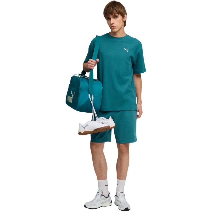 Puma ESS Elevated Relaxed meeste lühikesed püksid roheline 692021 41 M – 4