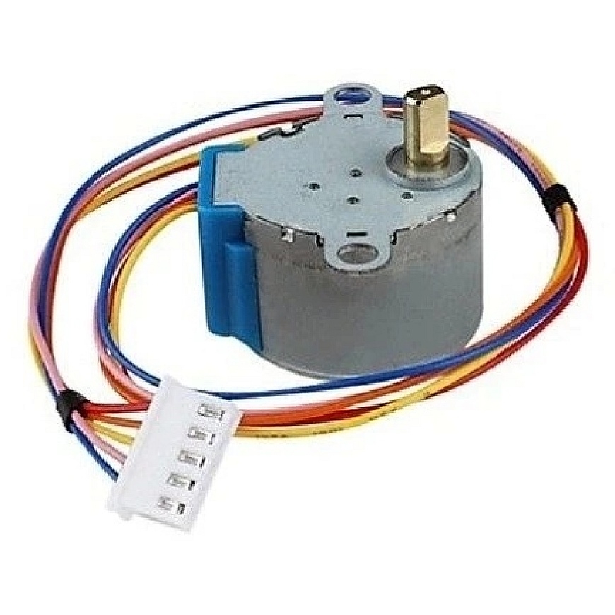 Arduino 28BYJ-48 stepper motor with gearbox