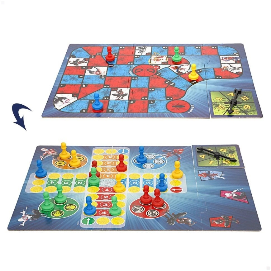 Marvel Spiderman Parchesi & Goose game – 3