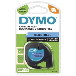 DYMO S0721650 etikečių juostelė Juoda ant mėlynos