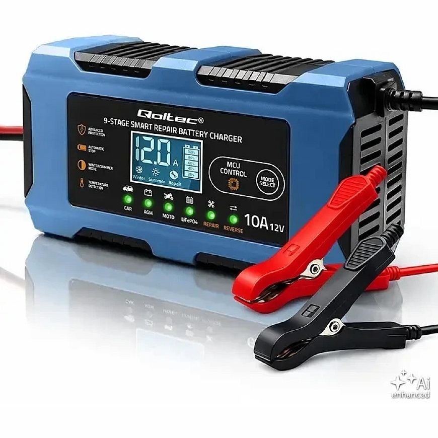 Qoltec Protingas uzlādes ierīce 12V 10A