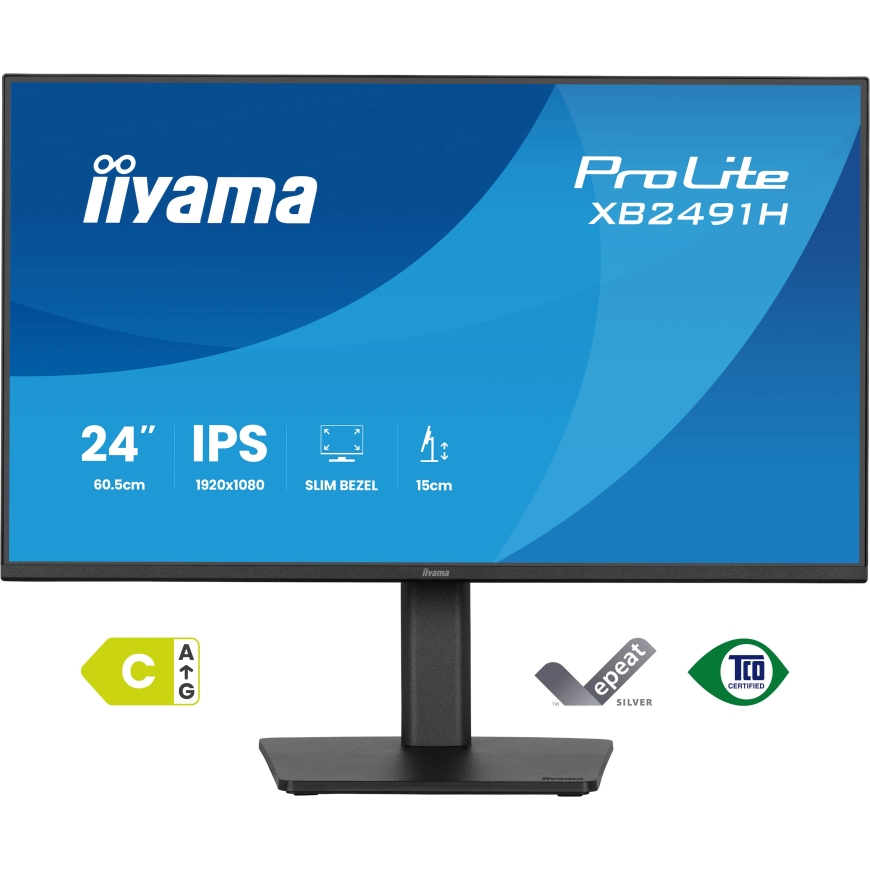 iiyama ProLite XB2491H-B1 computer monitor 60.5 cm (23.8") 1920 x 1080 pixels Full HD LCD Black – 2
