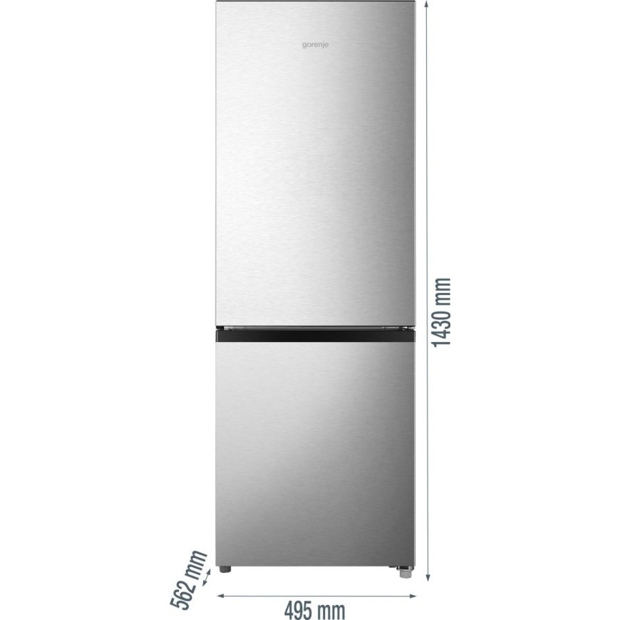 Gorenje RK14DPS4 Freestanding 175 L Grey, Metallic – 3
