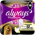 Always Platinum Secure Night Extra Sanitary Pads, 16 pcs.