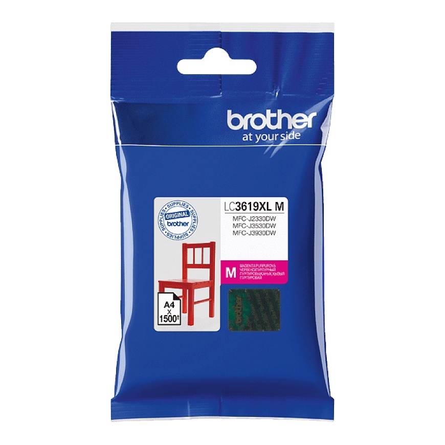 Brother LC-3619XLM ink cartridge 1 pc(s) Original Magenta
