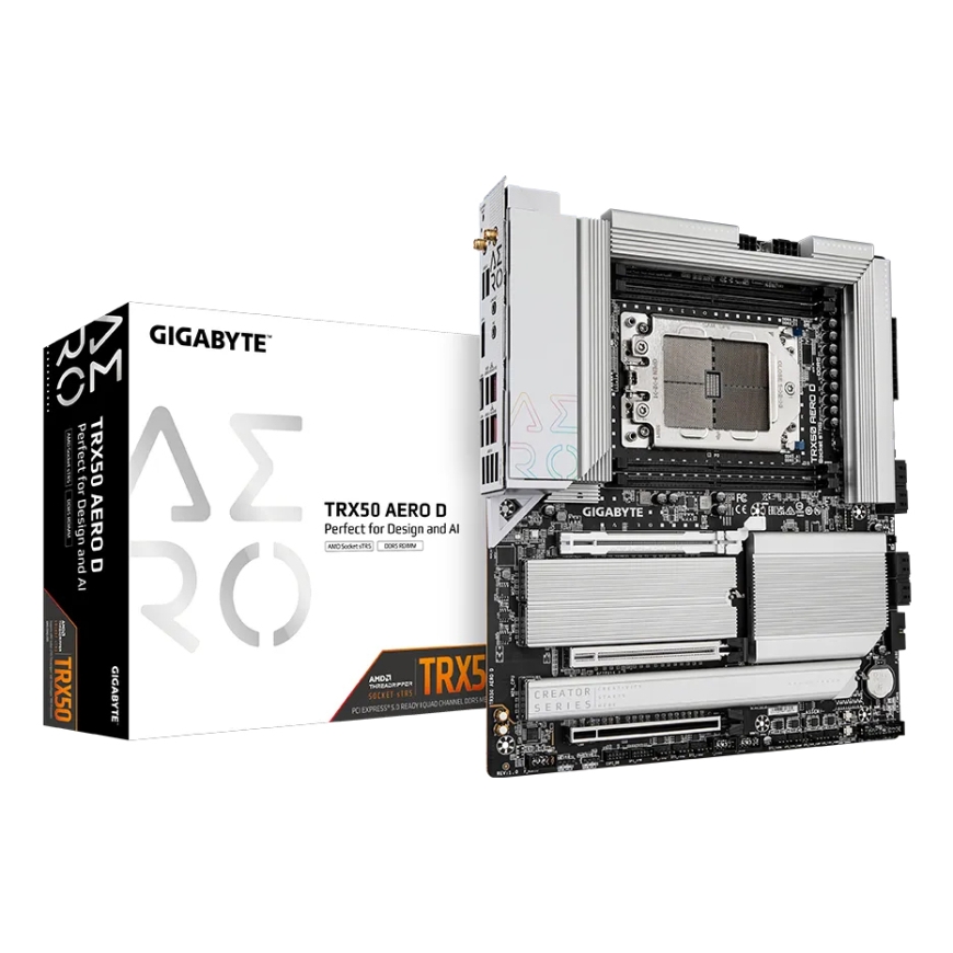 GIGABYTE TRX50 AERO D mātes plate