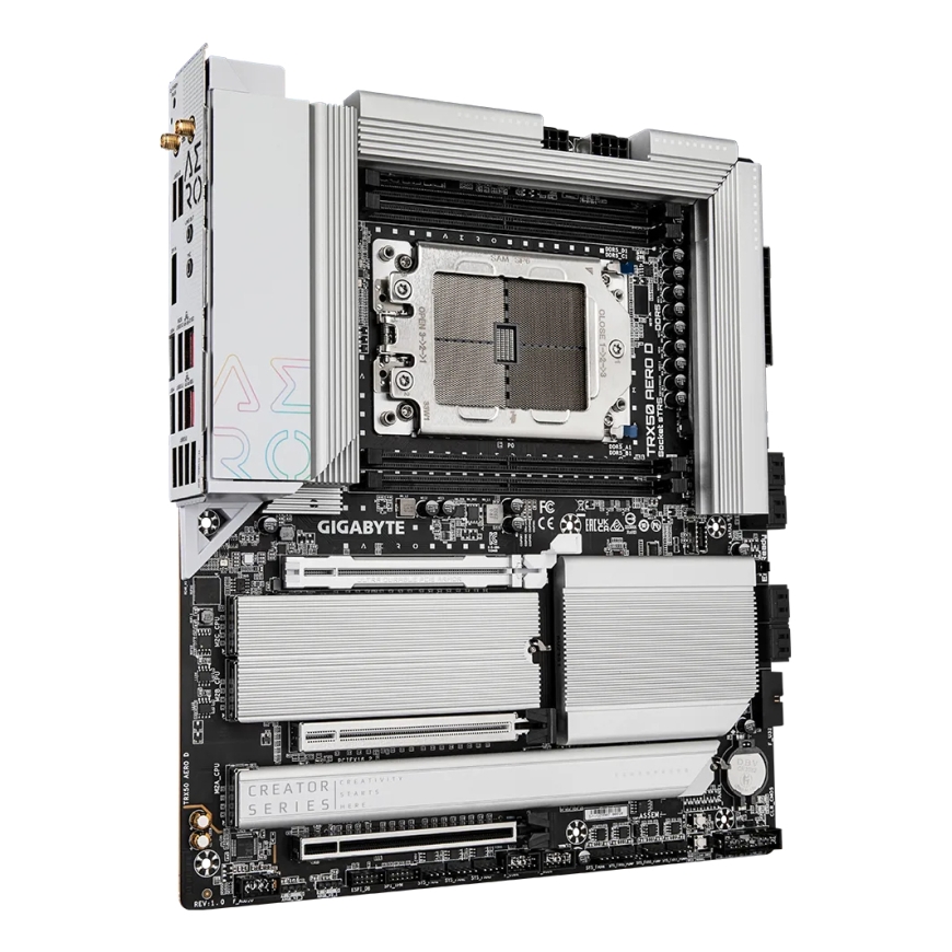 GIGABYTE TRX50 AERO D emolevy AMD TRX50 Socket sTR5 Laajennettu ATX – 3