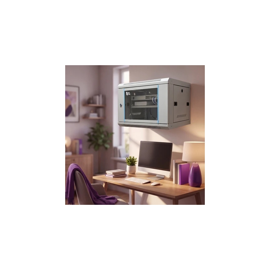 Spacetronik SPR_6US_60_45_35W Wall-mounted Rack – 2