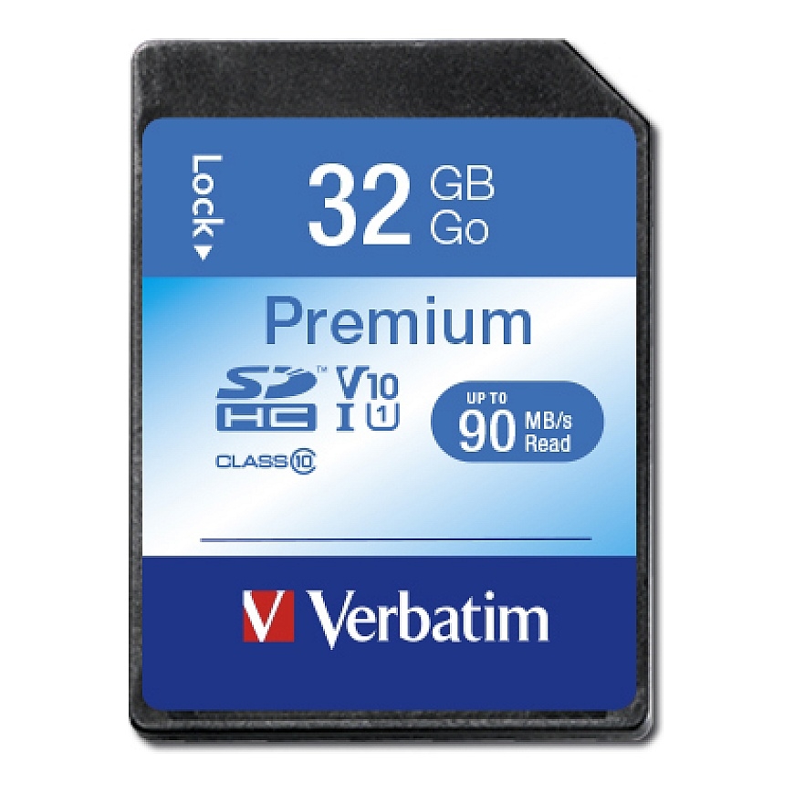 Verbatim Premium 32 GB SDHC Klases