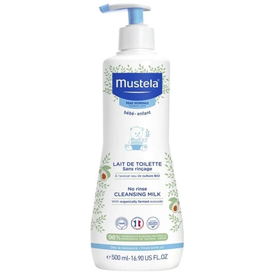 Mustela Leave-in Cleansing Milk attīrošais piens