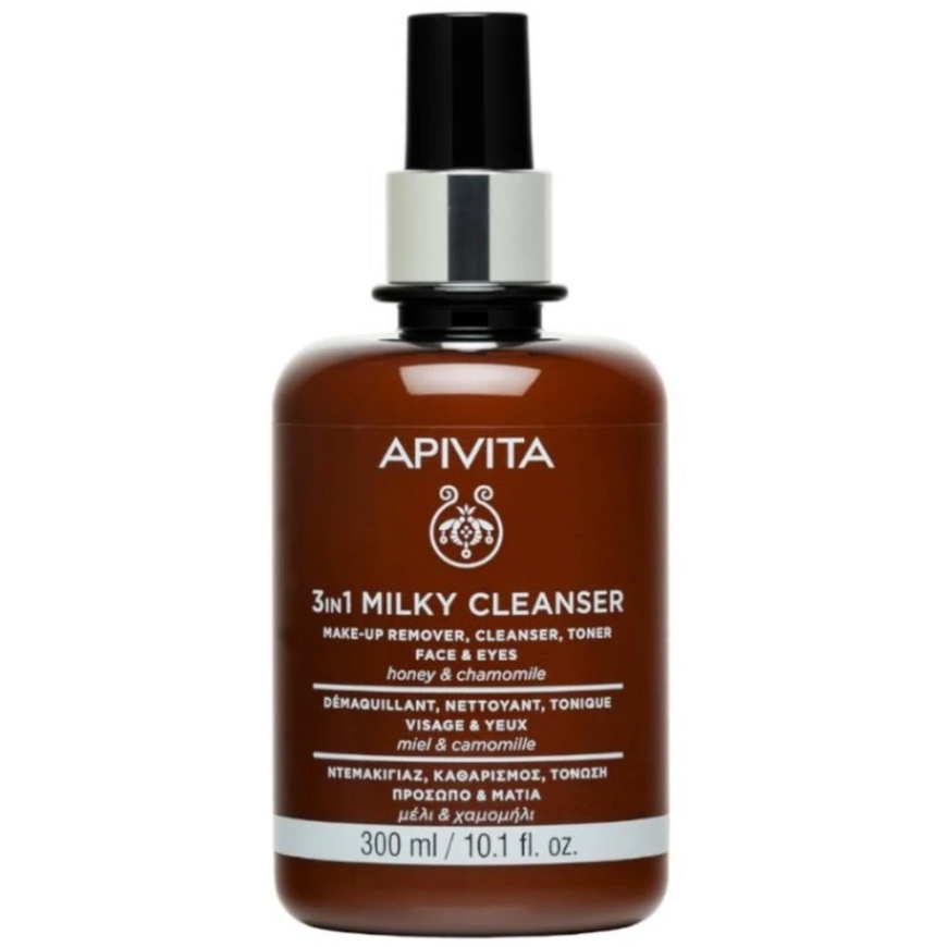 Apivita 3in1 Pieninis valiklis Cleansing &