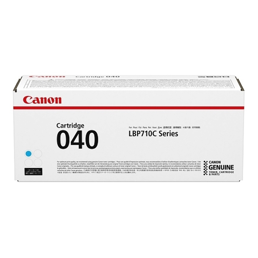 Canon 040 tonerio kasetė 1 vnt Originalus Žydras