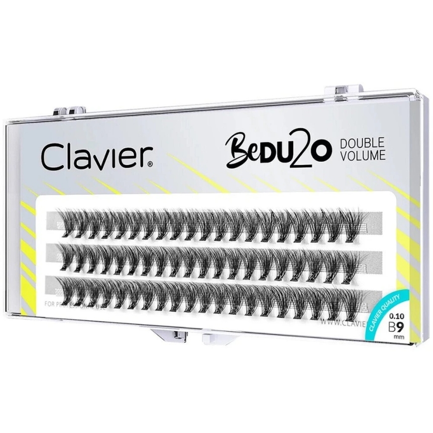 BeDU2O Double Volume Eyelash Clusters 9mm – 2