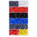 Lean Rinkinys Kabelių jungčių ir antgalių užspaudimo įrankių rinkinys, 1800 pcs.