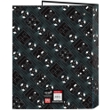 Safta Minecraft Screen A4 Cardboard 4 Rings Binder Safta Minecraft Screen A4 Cardboard 4 Rings Binder