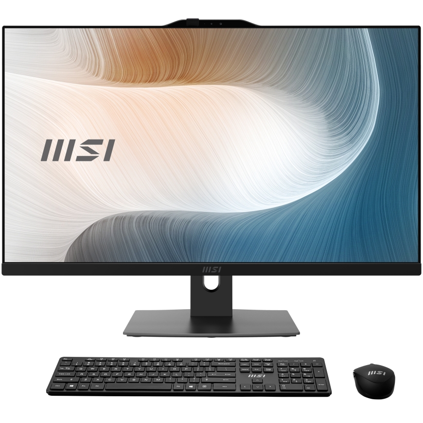 Стационарный компьютер MSI Modern AM272P 12M-1063AT All-in-One черный 27" (68,6 см) FHD экран, Intel Core i5-1235U, 16 ГБ ОЗУ, 5