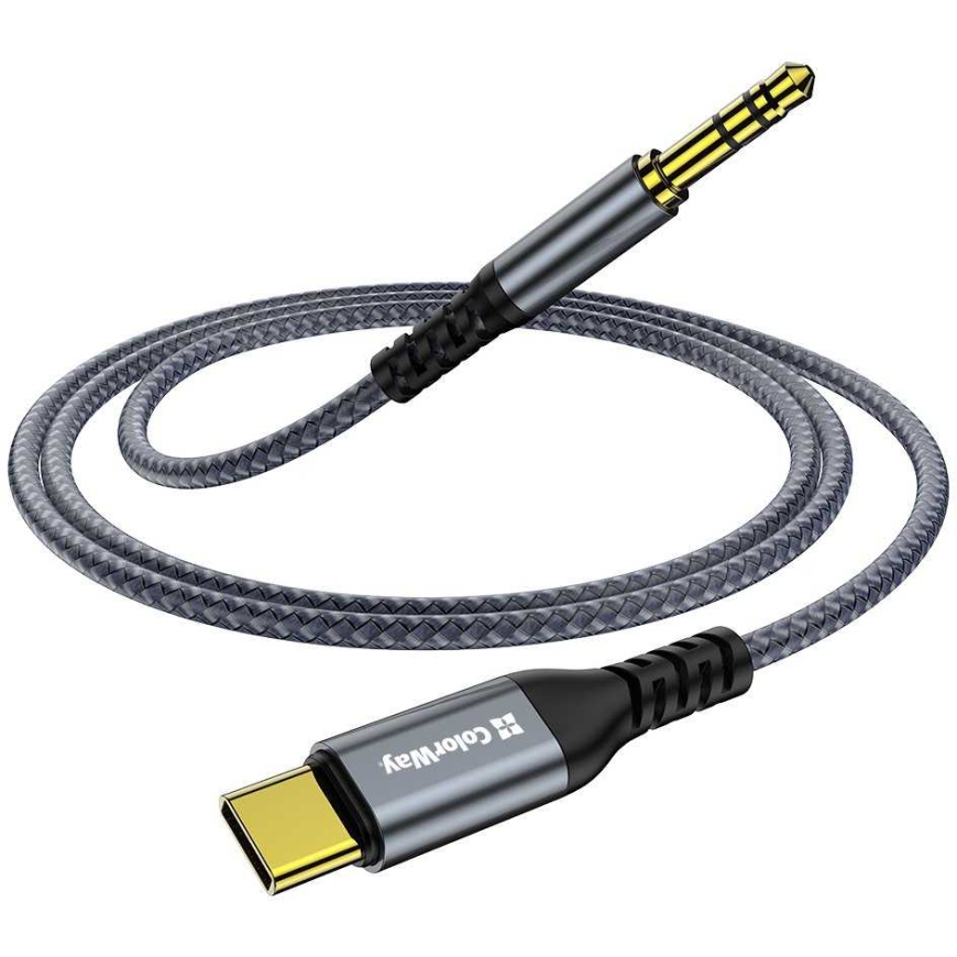 „Colorway“ USB-C - 3,5 mm liitinadapteri / 1,2 m – 2