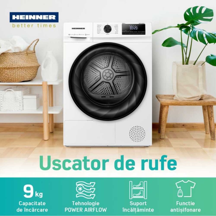 HEINNER Heat Pump Dryer HHPD-H90FRA++ – 4