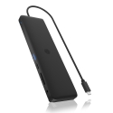 ICY BOX IB-DK2116-C Dok-ligzda USB 3.2 Gen 2 (3.1 Gen 2) Type-C Melns ICY BOX IB-DK2116-C Dok-ligzda USB 3.2 Gen 2 (3.1 Gen 2) Type-C Melns