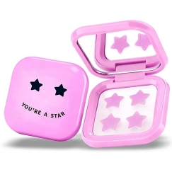 Biovene Pimple Star Patches & Mirror Case 32 tk. Roosa plaasterkomplekt