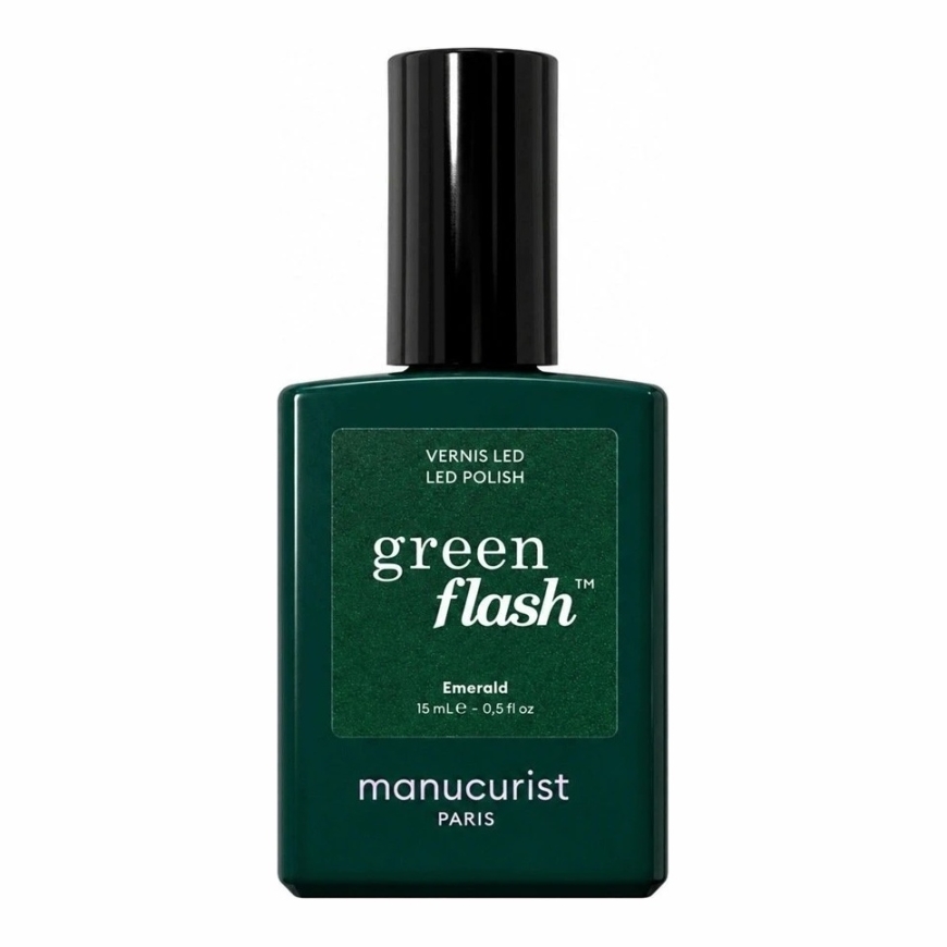 Manucurist Žalias Flash - Emerald kynsilakka 15ml – 2