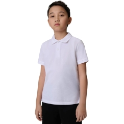 Marškinīši zēniem polo 4F M662 balti 4FJWSS26TPTSM662 10S (140cm)