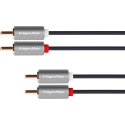 2 RCA to RCA Cable - 3m - Kruger & Matz - Basic 2 RCA to RCA Cable - 3m - Kruger & Matz - Basic