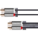 2 RCA-2 RCA kaapeli - 3m - Kruger & Matz - Basic