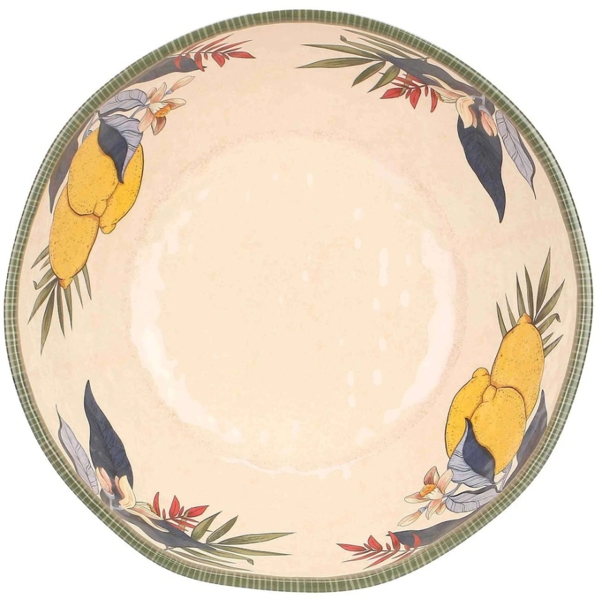 ROSE&TULIPANI LIMU Didelė balta lėkštė - 36 cm – 3